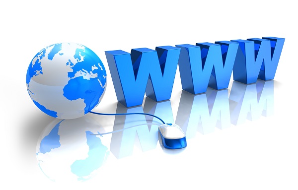 WWW representing the World Wide Web