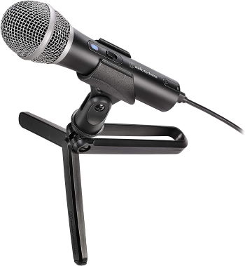 This image has an empty alt attribute; its file name is Audio-Technica-ATR2100-USB-dynamic-microphone.jpg